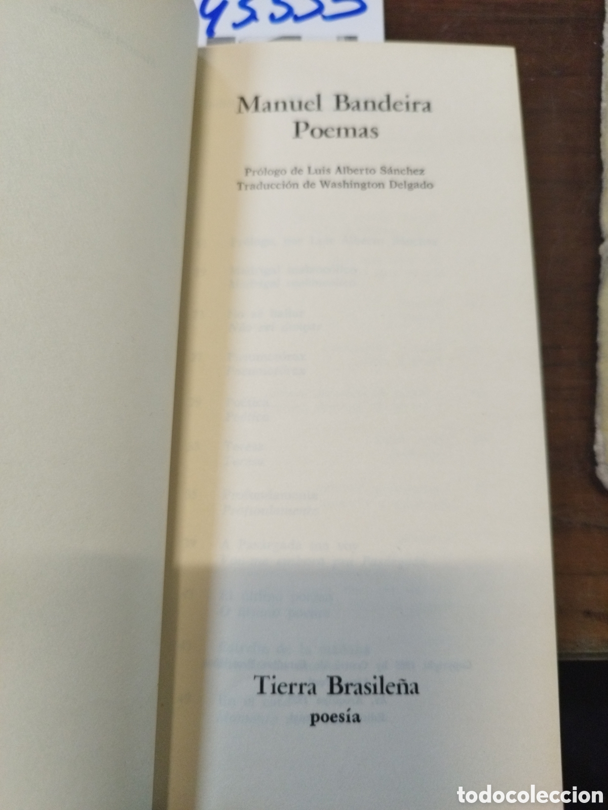 Libros: POEMAS - BANDEIRA,Manuel - Foto 2