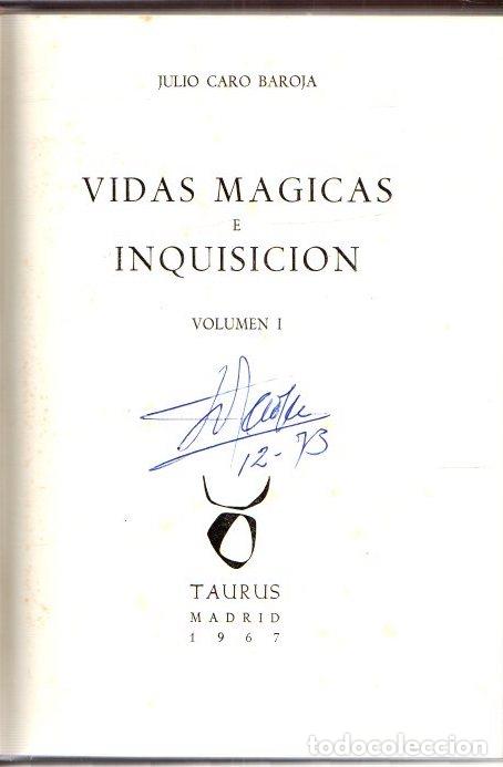 Libros: Vidas m&aacute;gicas e inquisici&oacute;n. Volumen I - Caro Baroja, Julio - Foto 1