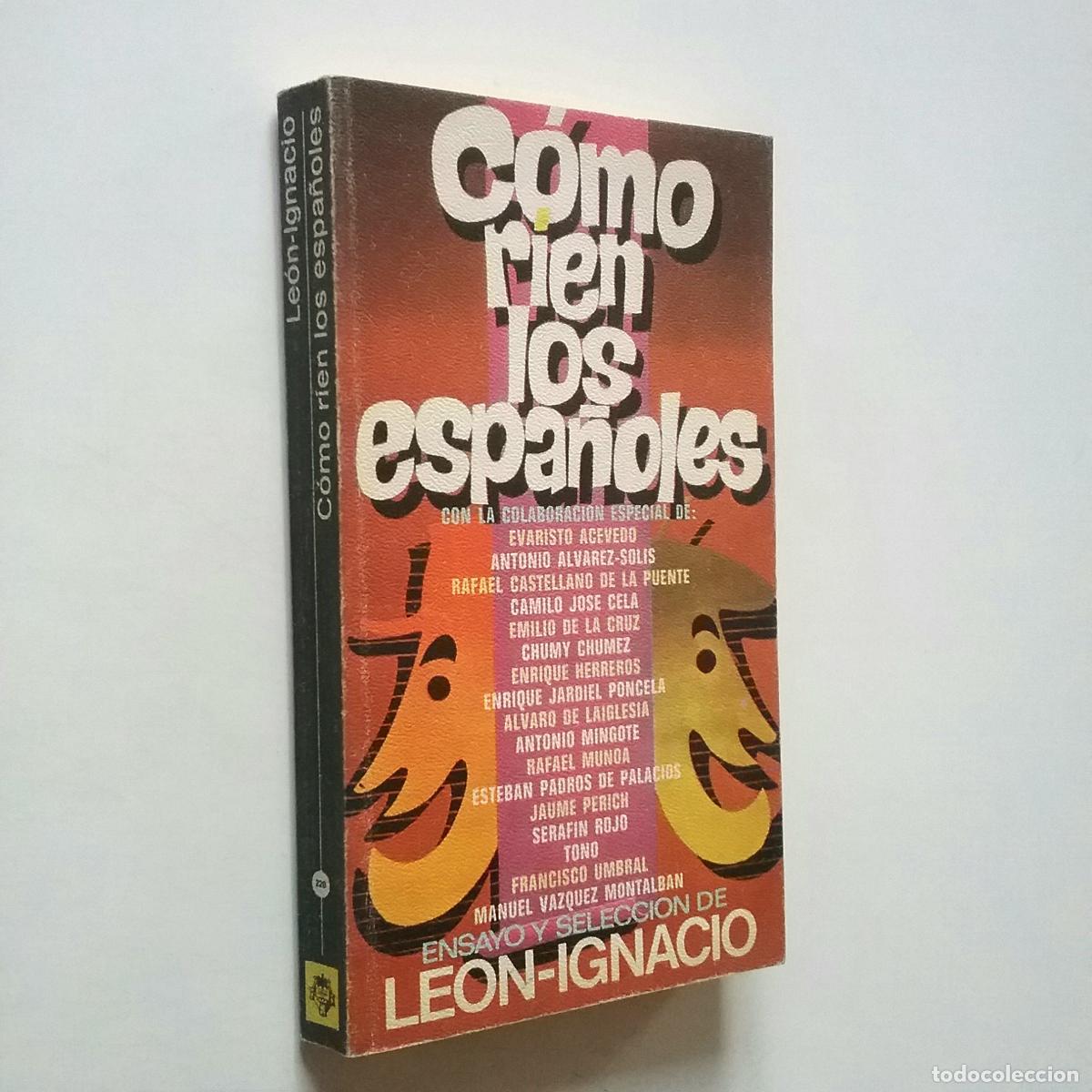 Libros: VV. AA. (Ensayo y selecci&oacute;n de Le&oacute;n-Ignacio) - C&oacute;mo r&iacute;en los espa&ntilde;oles - Foto 1
