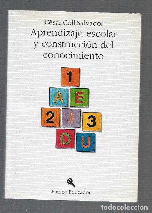 Libros: APRENDIZAJE ESCOLAR Y CONSTRUCCION DEL CONOCIMIENTO - COLL SALVADOR, CESAR - Foto 1