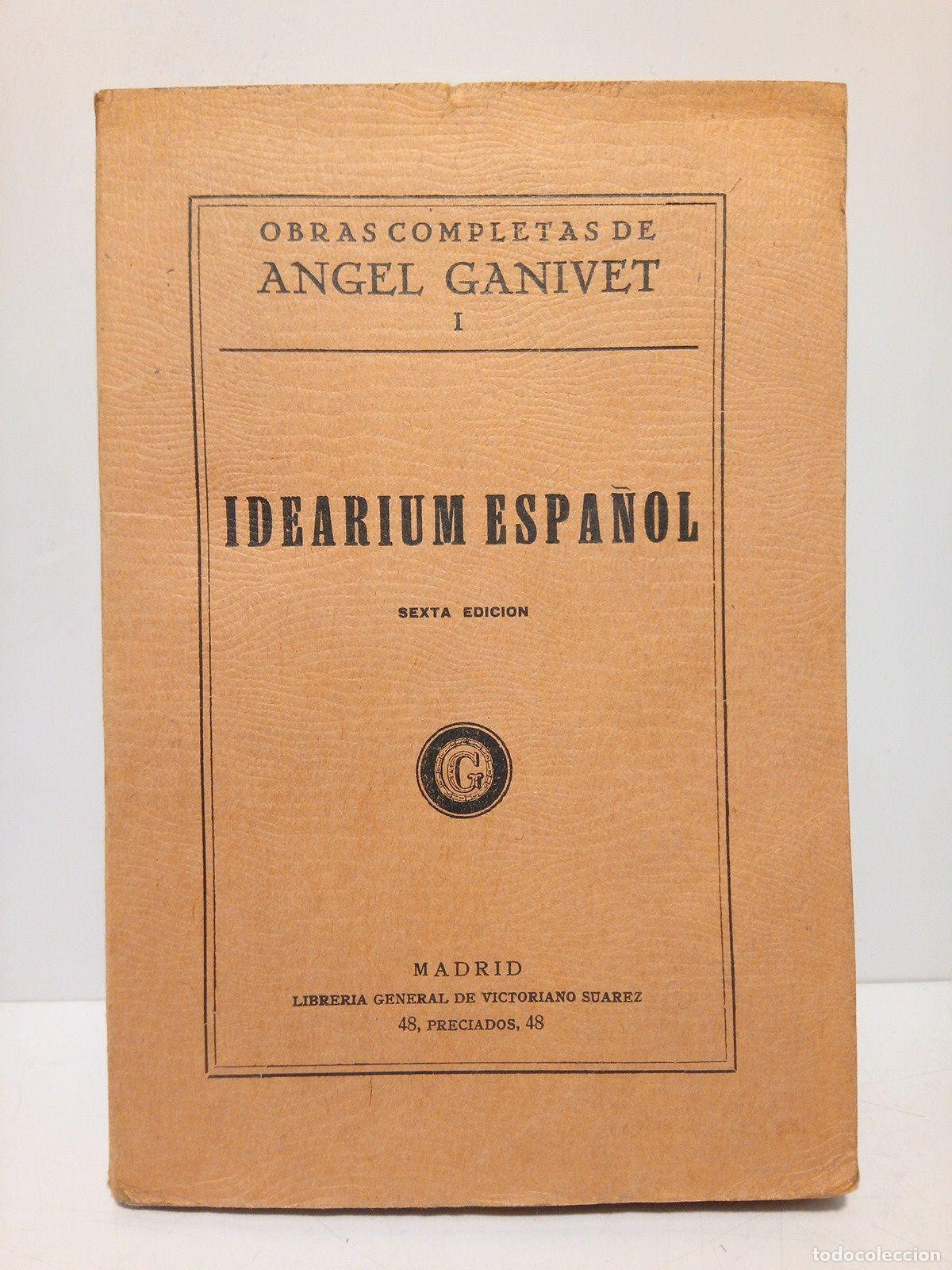 Libros: GANIVET, Angel - Idearium espa&ntilde;ol - Foto 1