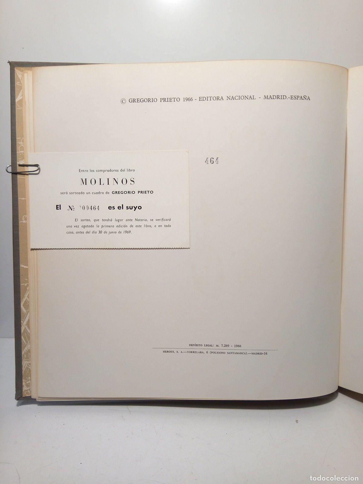 Libros: PRIETO, Gregorio - Molinos - Foto 5