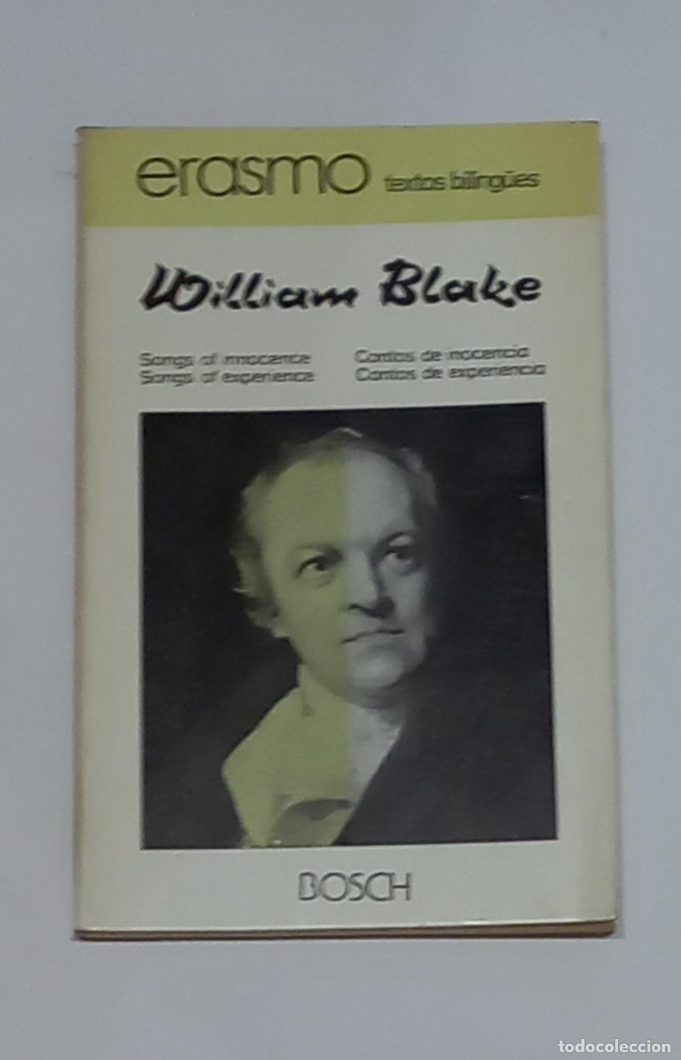 Libros: BLAKE, William. - Cantos de inocencia. Cantos de experiencia. - Foto 1