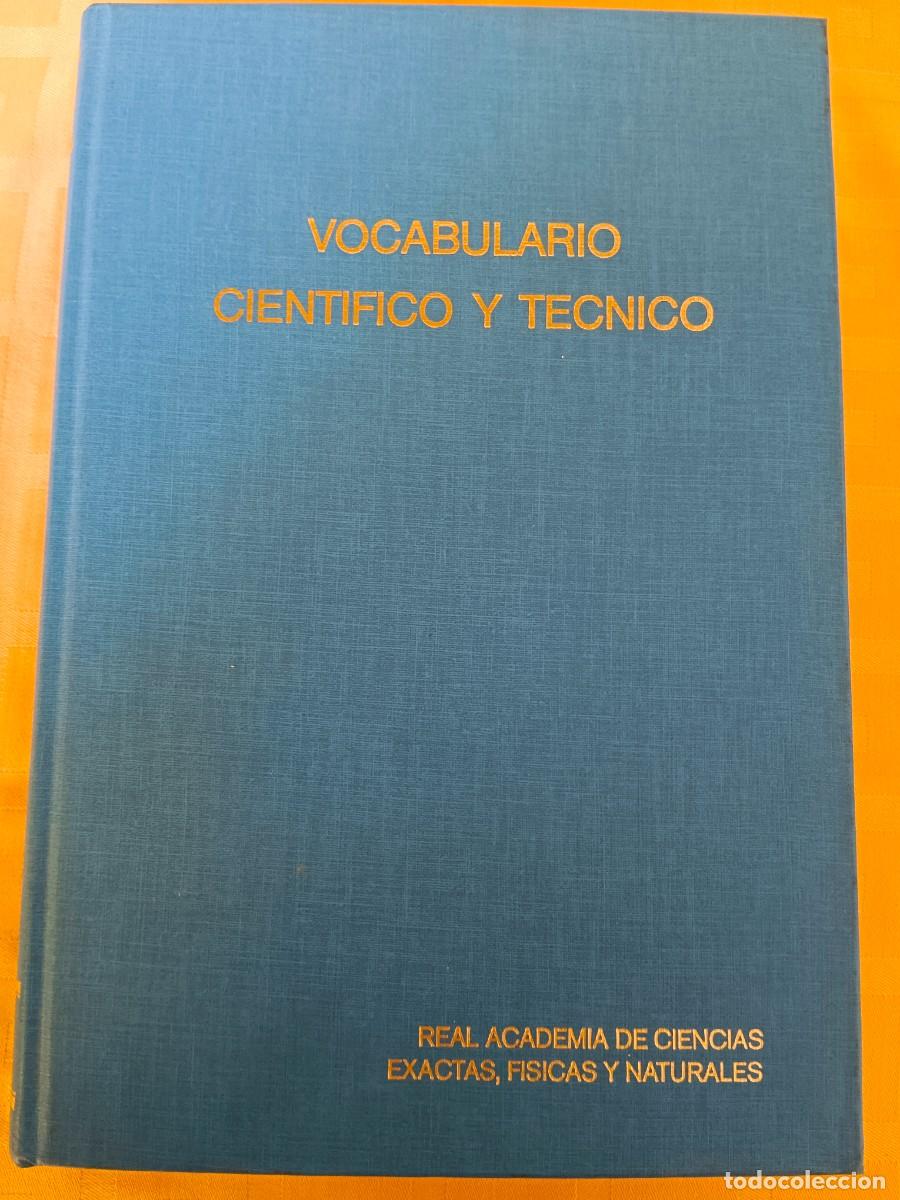 Libros: VOCABULARIO CIENTIFICO Y TECNICO - VV.AA. - Foto 1