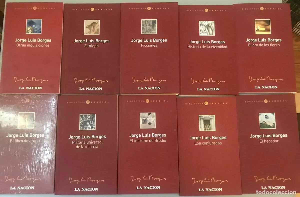Libros: Obras De Jorge Luis Borges, 10 Tomos - Emec&eacute; / La Naci&oacute;n - Foto 1