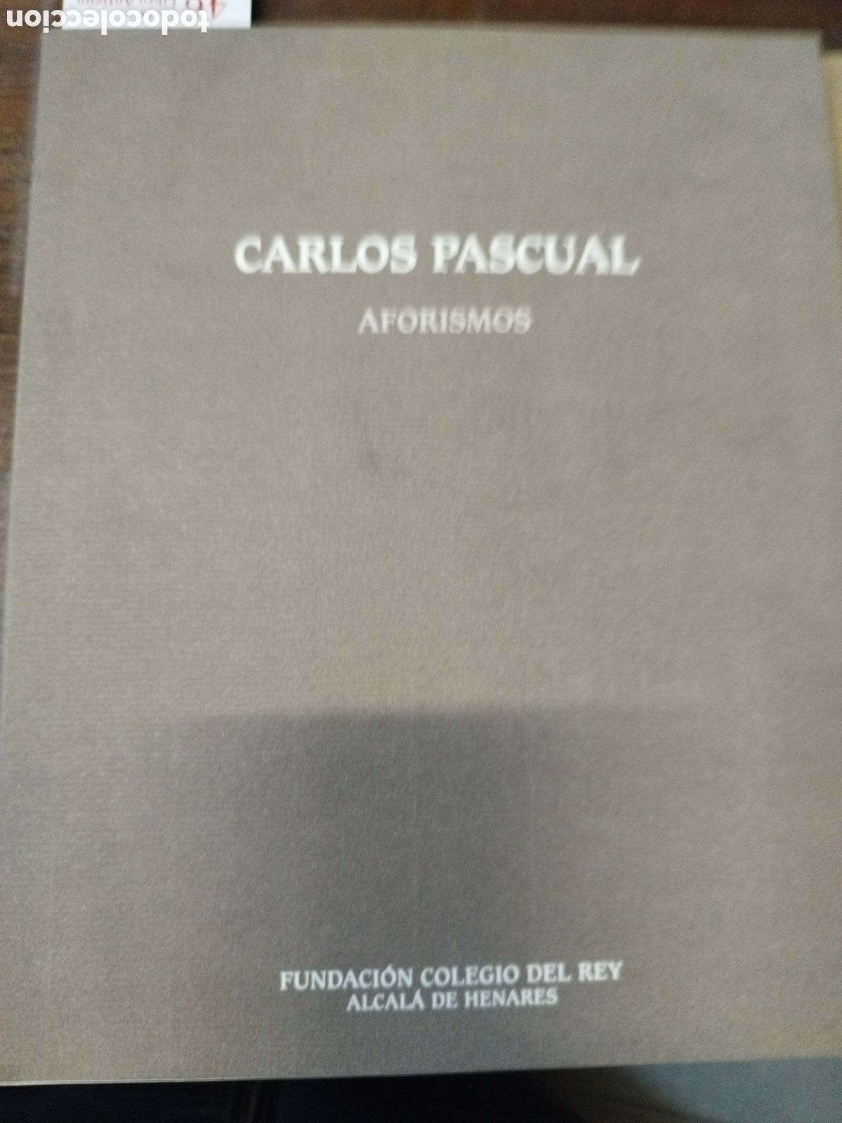Libros: AFORISMOS. CARLOS PASCUAL - PASCUAL,Carlos - Foto 1