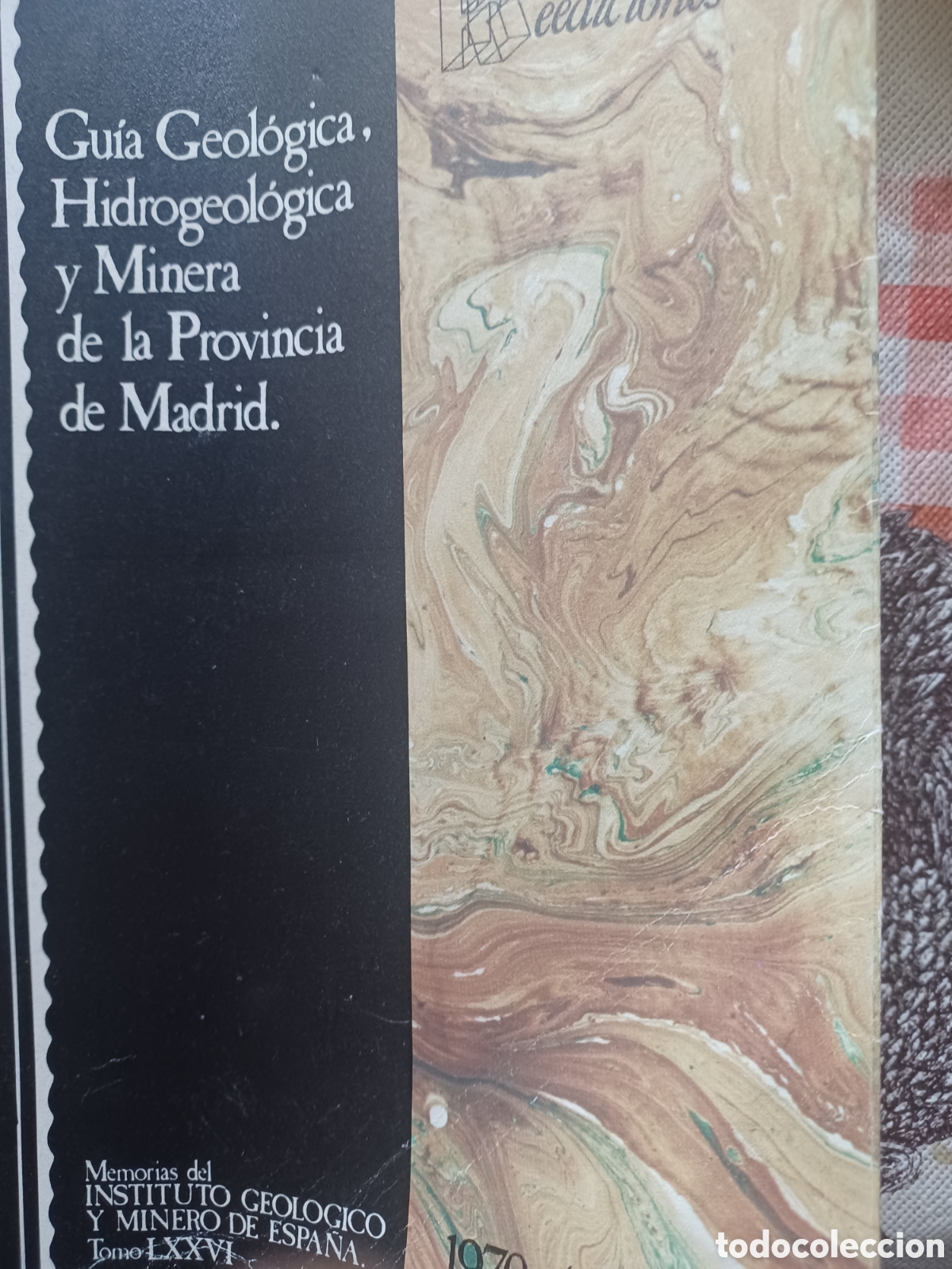Libri di seconda mano: Barybook.141 B. . Gu&iacute;a geol&oacute;gica hidrogeol&oacute;gica y minera de la provincia de Madrid