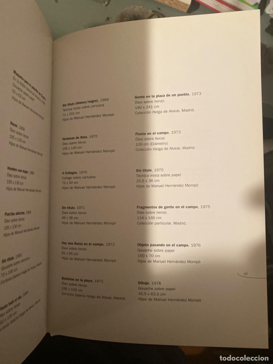 Libros: MANUEL HERN&Aacute;NDEZ MOMP&Oacute; / MUSEO PABLO SERRANO. 2001 - Foto 3