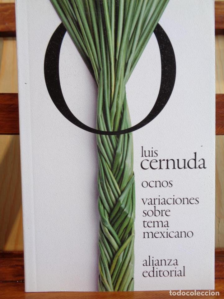 Libros: OCNOS / VARIACIONES SOBRE TEMA MEXICANO - LUIS CERNUDA - Foto 1