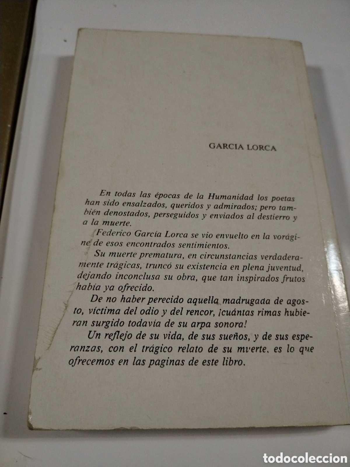 Libros: F. GARCIA LORCA. BIOGRAFIA. ANTONIO TELLO. - Foto 2