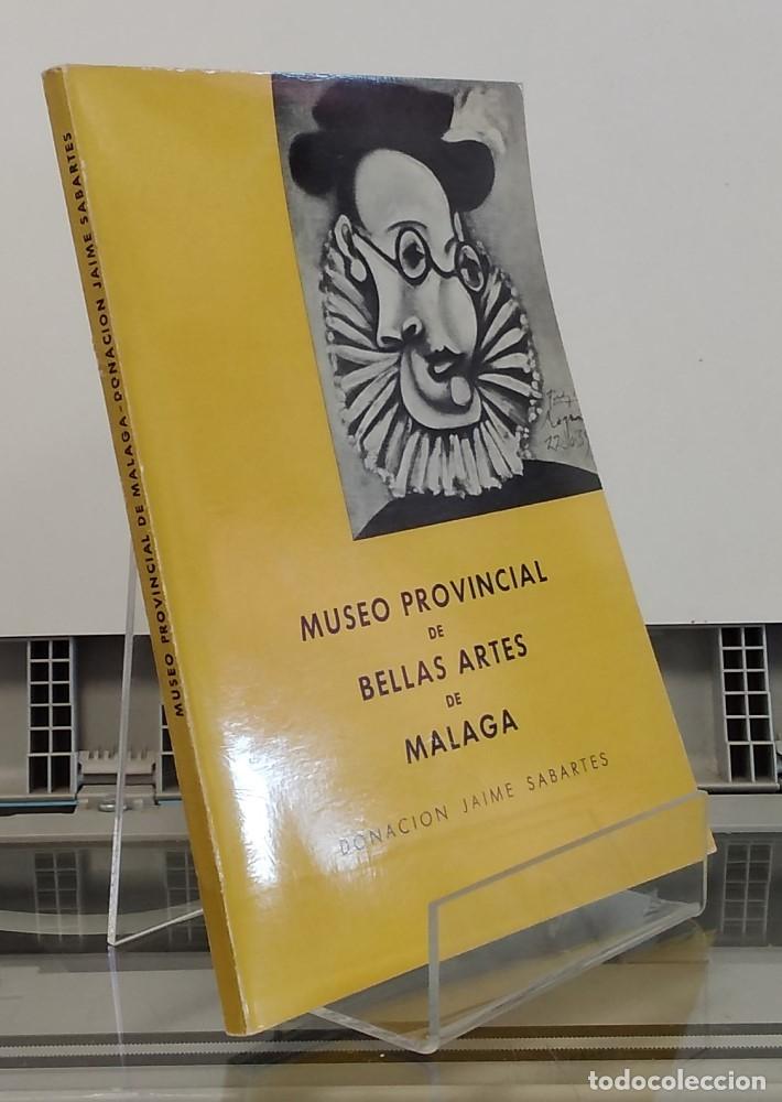 B&uuml;cher: Cat&aacute;logo, donaci&oacute;n Jaime Sabartes. Museo Provincial de Bellas Artes de M&aacute;laga