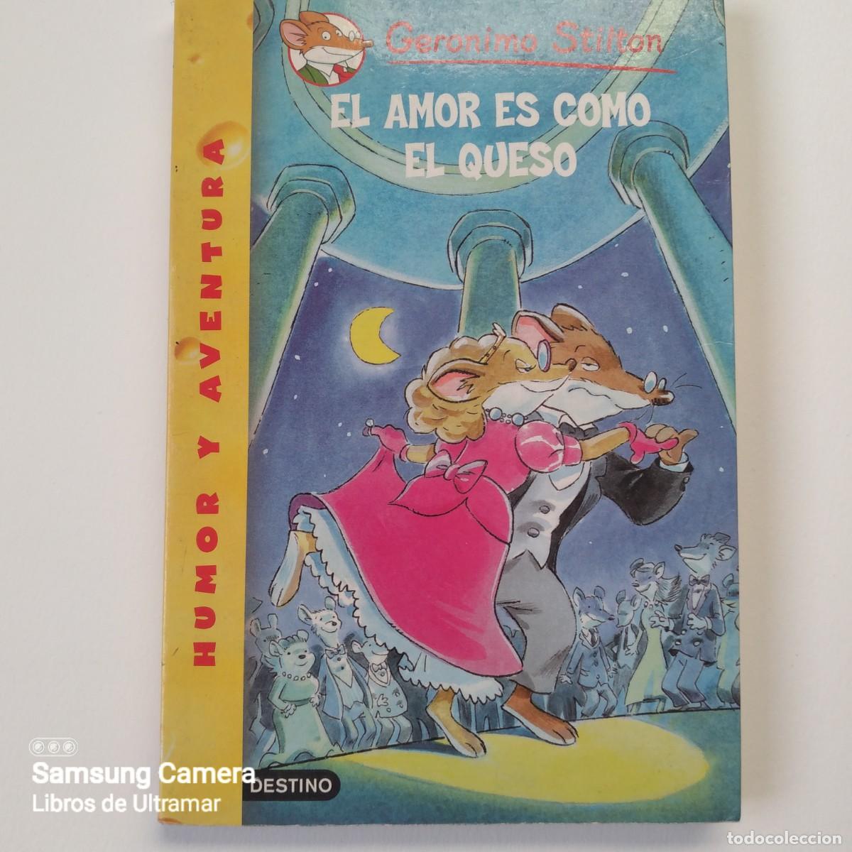 Libros: Geronimo Stilton. El amor es como el queso. - Foto 1