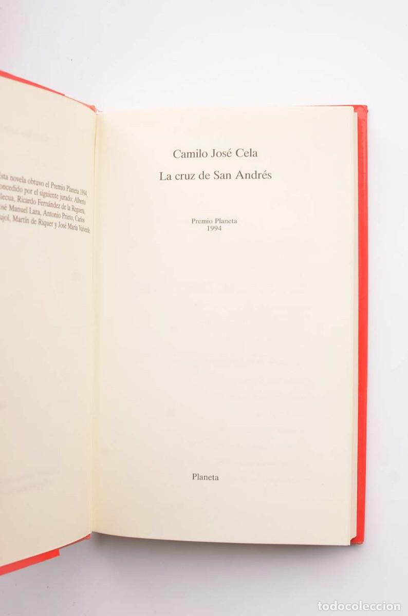 Libros: La cruz de San Andr&eacute;s - CELA, Camilo Jos&eacute; - Foto 3