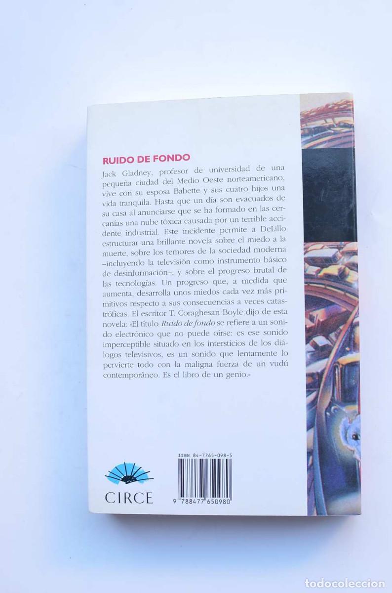 Libros: Ruido de fondo - DELILLO, Don - Foto 3