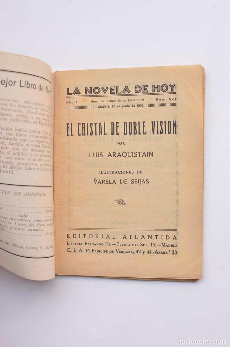 Libros: El cristal de doble visi&oacute;n - ARAQUISTA&Iacute;N, Luis - Foto 2