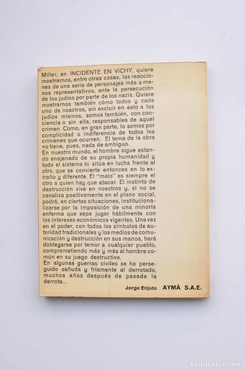 Libros: Incidente en Vichy - MILLER, Arthur - Foto 3