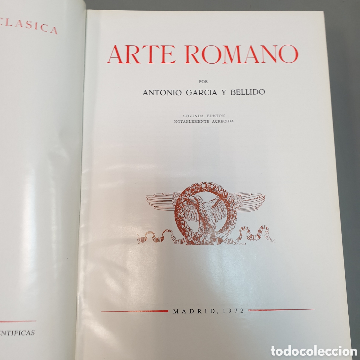 Libros: ARTE ROMANO ANTONIO GARCIA Y BELLIDO - Foto 3