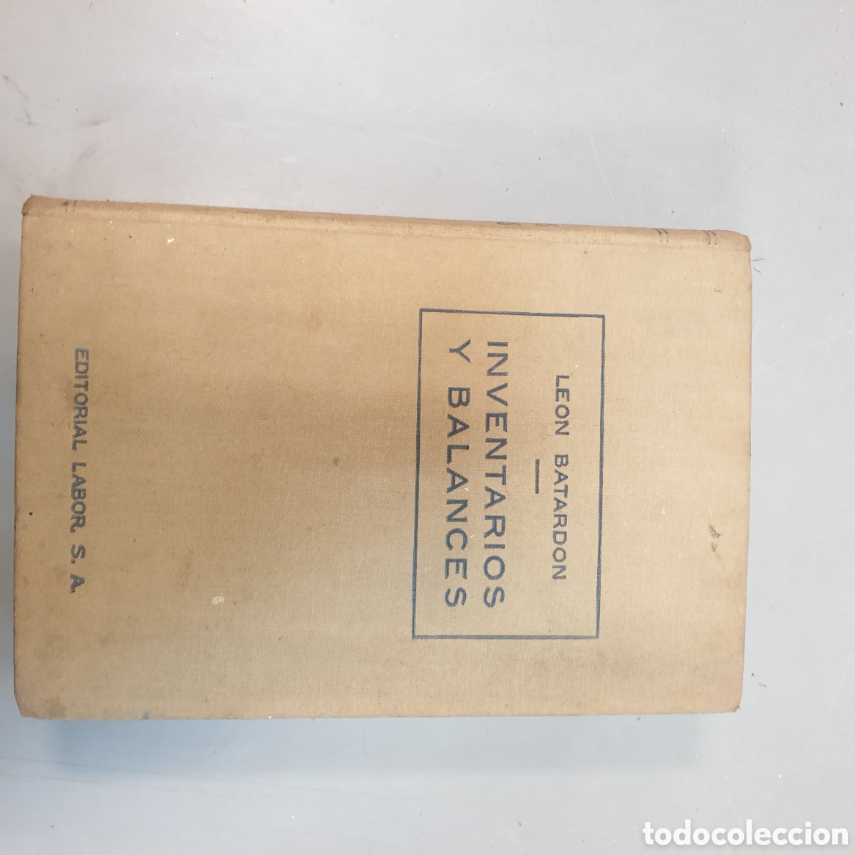 Libros: Inventarios y balances LEON BATARDON - Foto 1