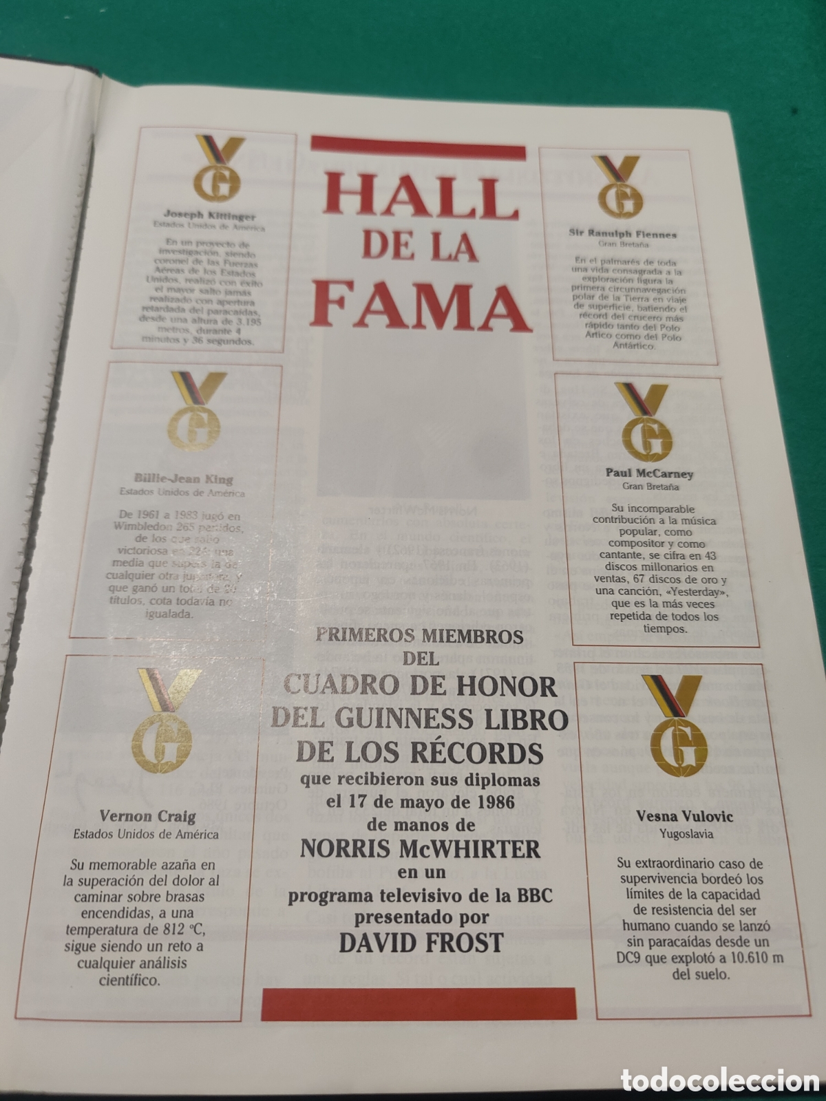 Libros: LIBRO GUINNESS DE LOS RECORDS 1987. - Foto 2