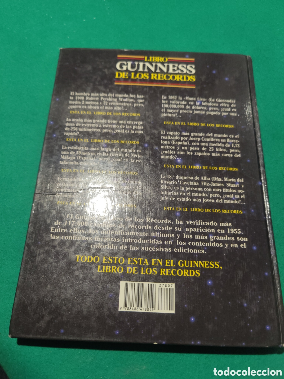Libros: LIBRO GUINNESS DE LOS RECORDS 1987. - Foto 8
