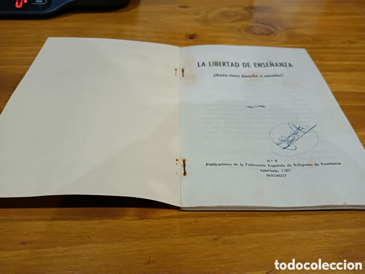 Libros: La libertad de Ense&ntilde;anza. - Foto 2