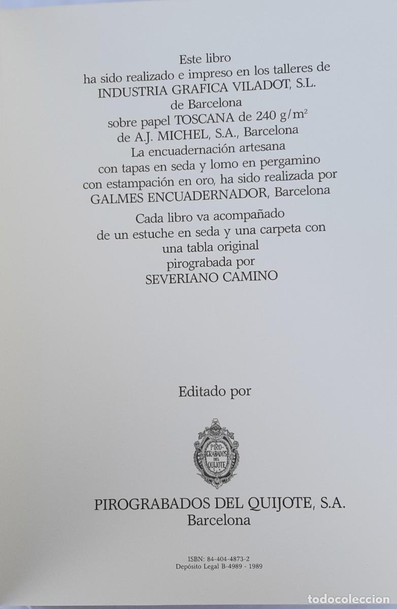 Libros: Quijote Edici&oacute;n limitada Severiano Camino - Foto 5