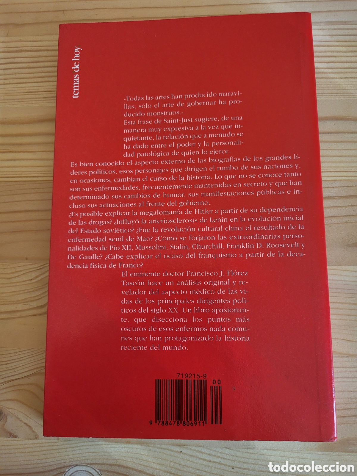 Libros: El poder enfermo/DR. FRANCISCO J FLOREZ TASCON - Foto 2