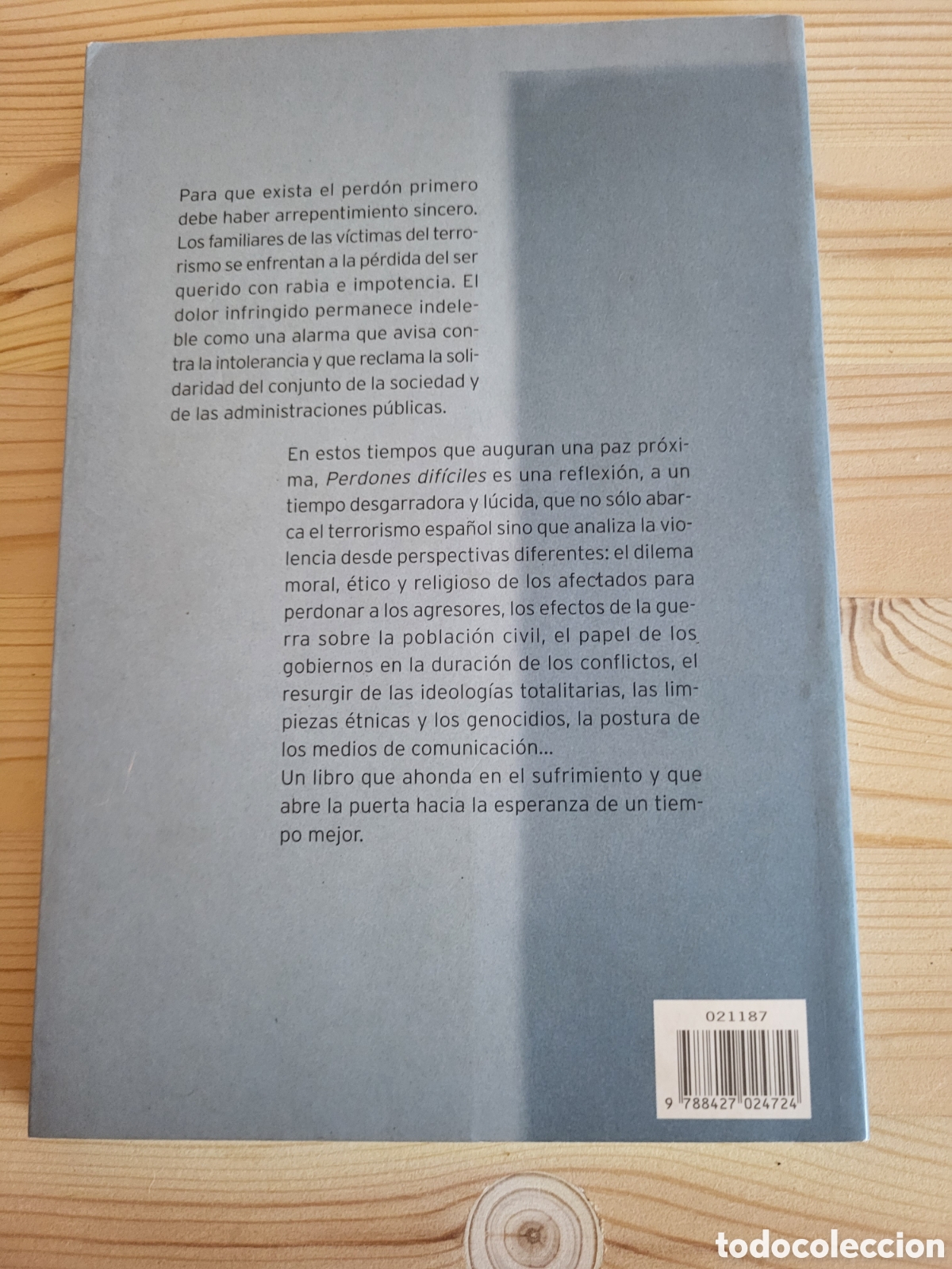 Libros: Perdones dificiles/Ana Maria Vidal-Abarca - Foto 2