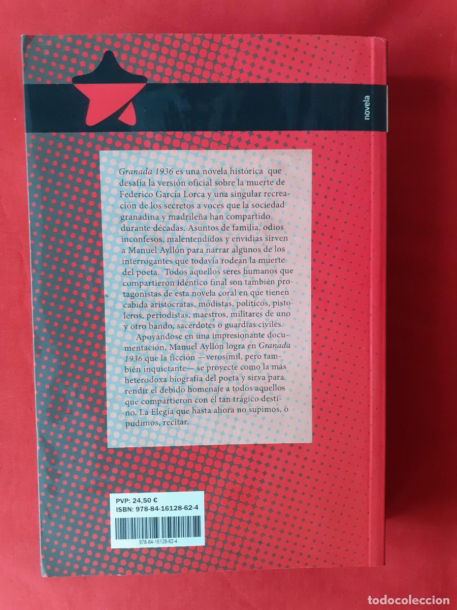 Libros: GRANADA 1936 MANUEL AYLL&Oacute;N. STELLA MARIS 2015 - Foto 2