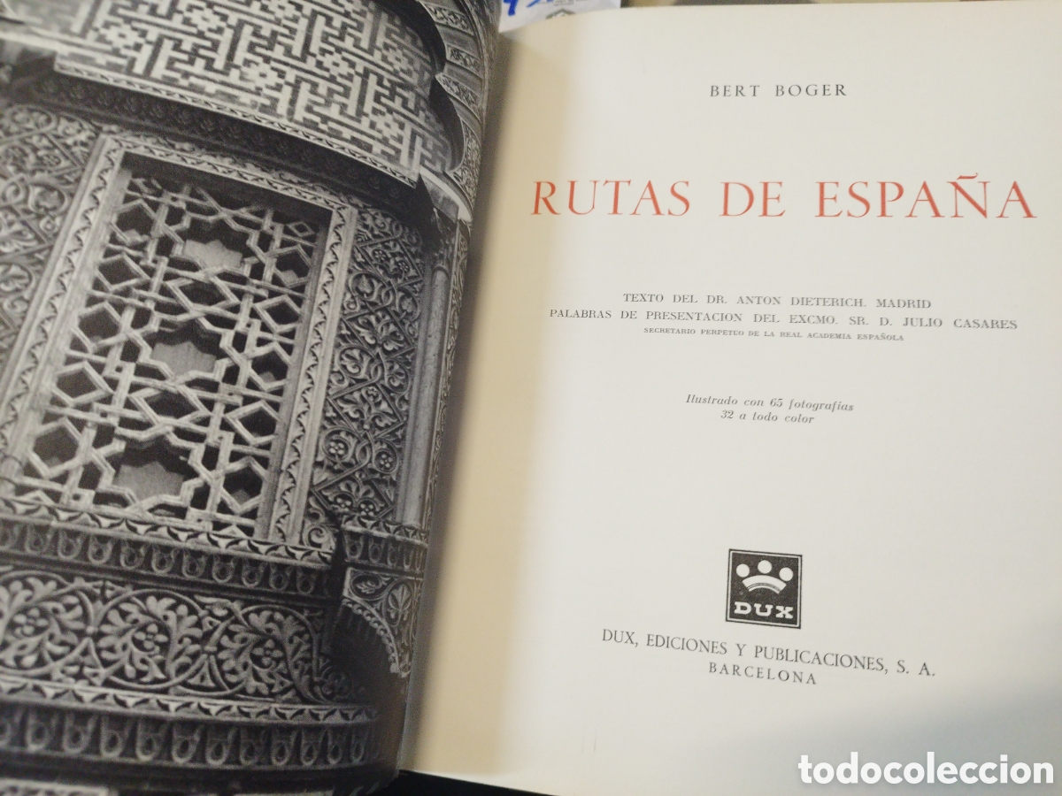 Libros: RUTAS DE ESPA&Ntilde;A - BOGER,Bert y DIETERICH,Anton - Foto 3