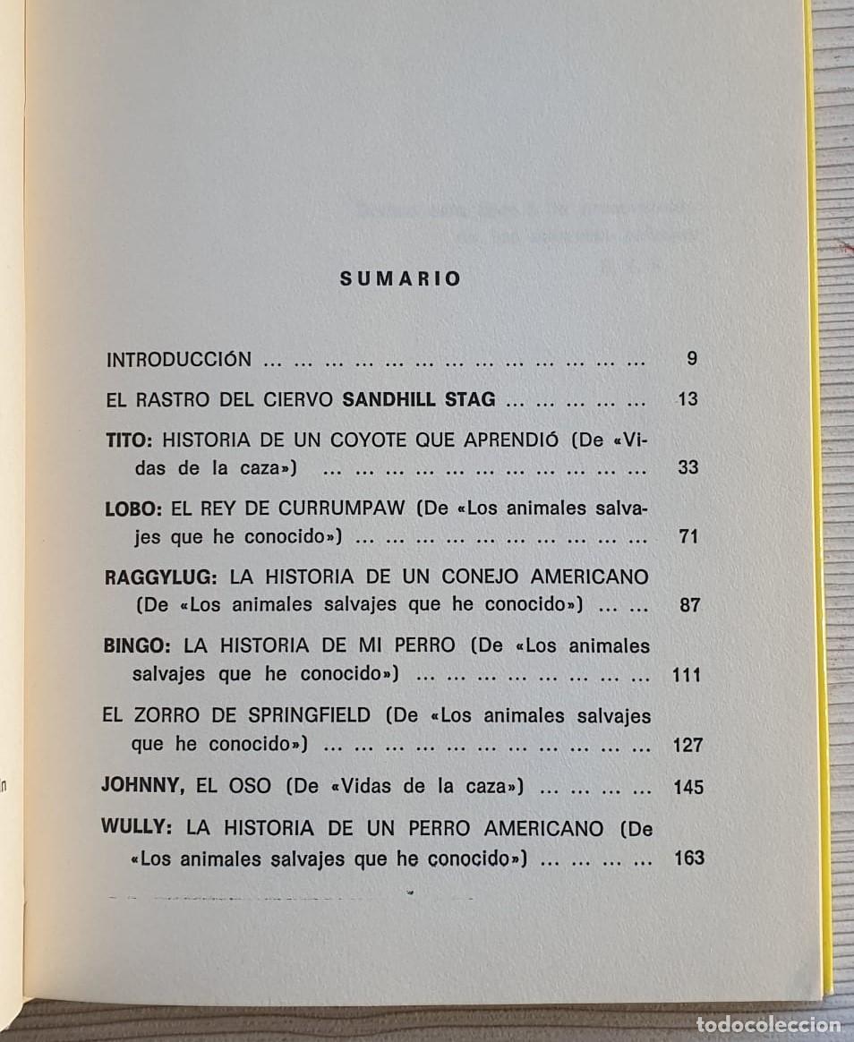 Libros: El rastro del ciervo - Ernest Thompson Seton. - Foto 3