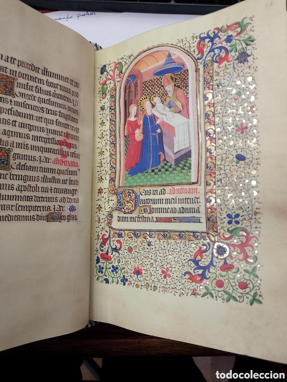 Libros: LIBRO DE HORAS DE MARGARITA DE BORBON - Foto 2