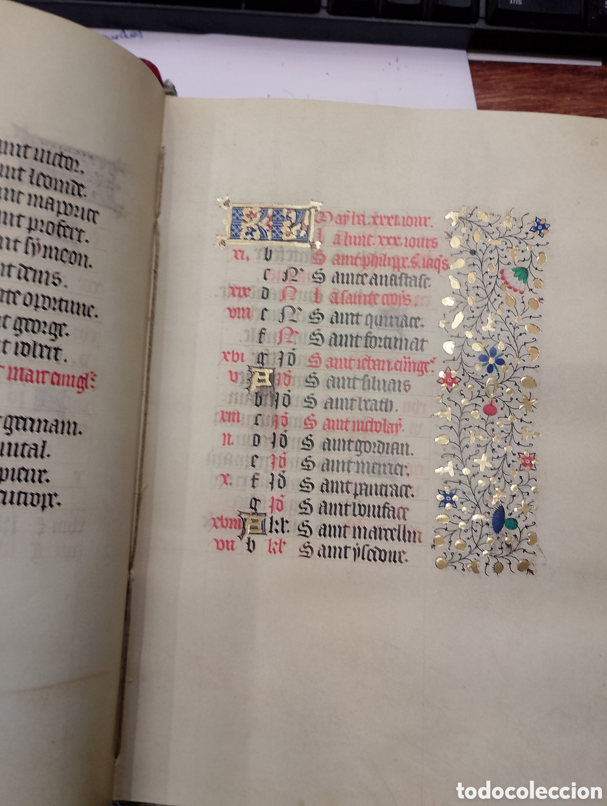 Libros: LIBRO DE HORAS DE MARGARITA DE BORBON - Foto 4