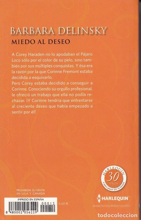 Libros: Miedo al deseo - Barbara Delinsky - Foto 2