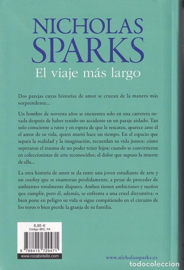 Libros: El viaje m&aacute;s largo - Nicholas Sparks - Foto 2