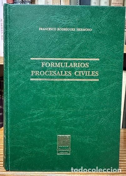 Libros: FORMULARIOS PROCESALES CIVILES - RODRIGUEZ HERMOSO, Francisco - Foto 1