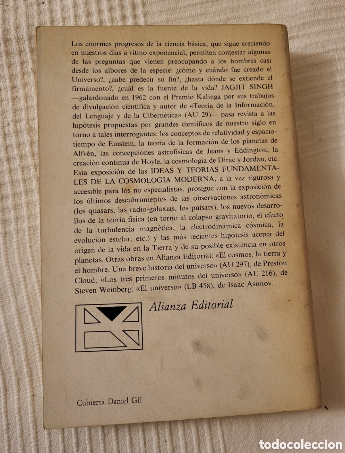 Libros: Teorias de la cosmologia moderna/JAGJIT SINGH - Foto 2