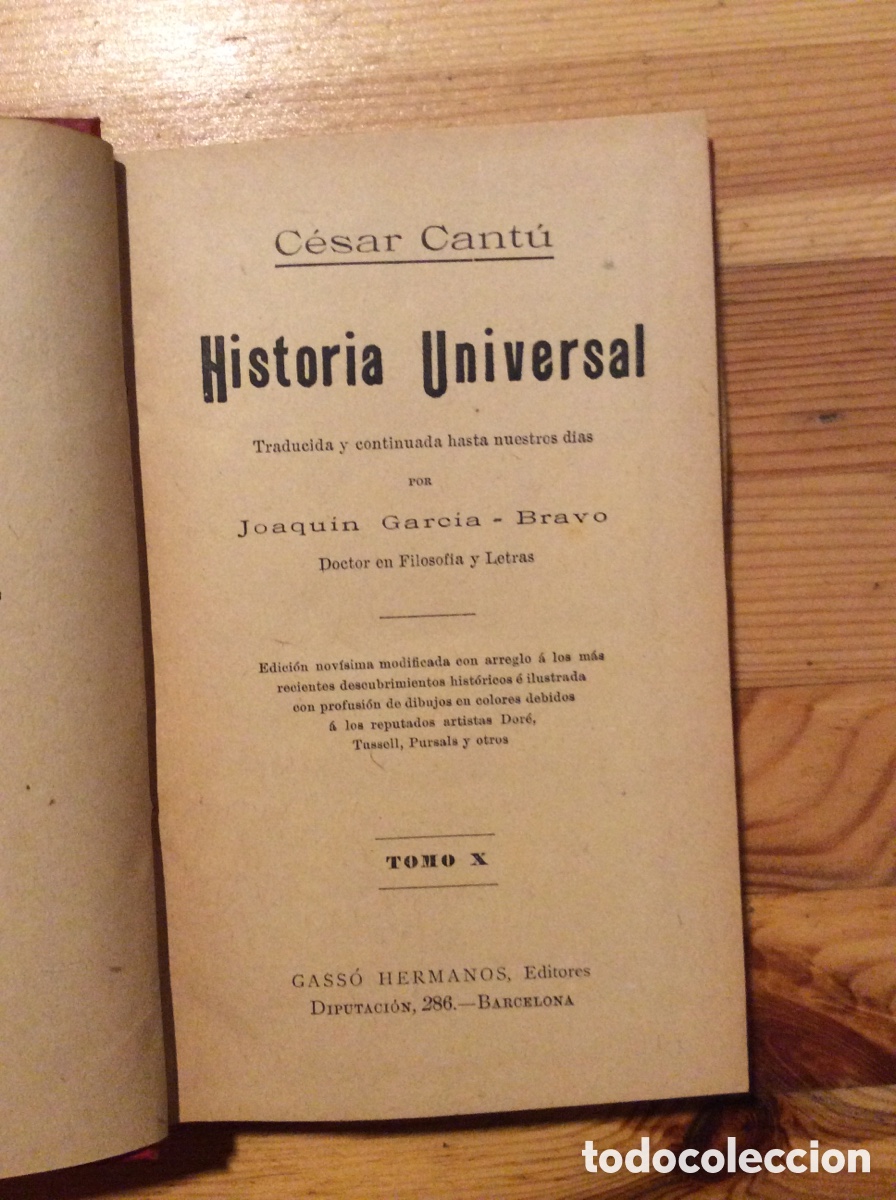 Libros: Historia Universal Cesar Cantu Tomo 10 Roma - Foto 2