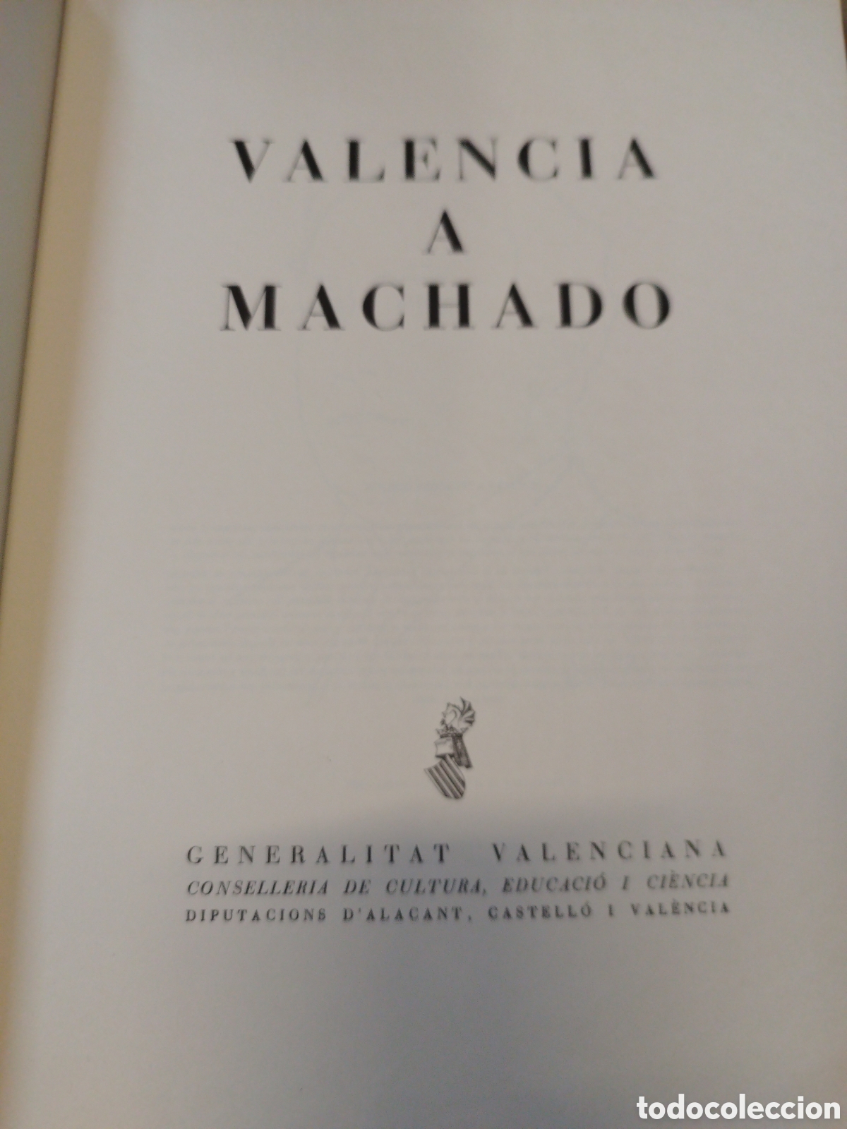 Libros: VALENCIA A MACHADO - Foto 5