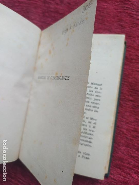 Libros: Manual de congregantes. REI.631 - Foto 4