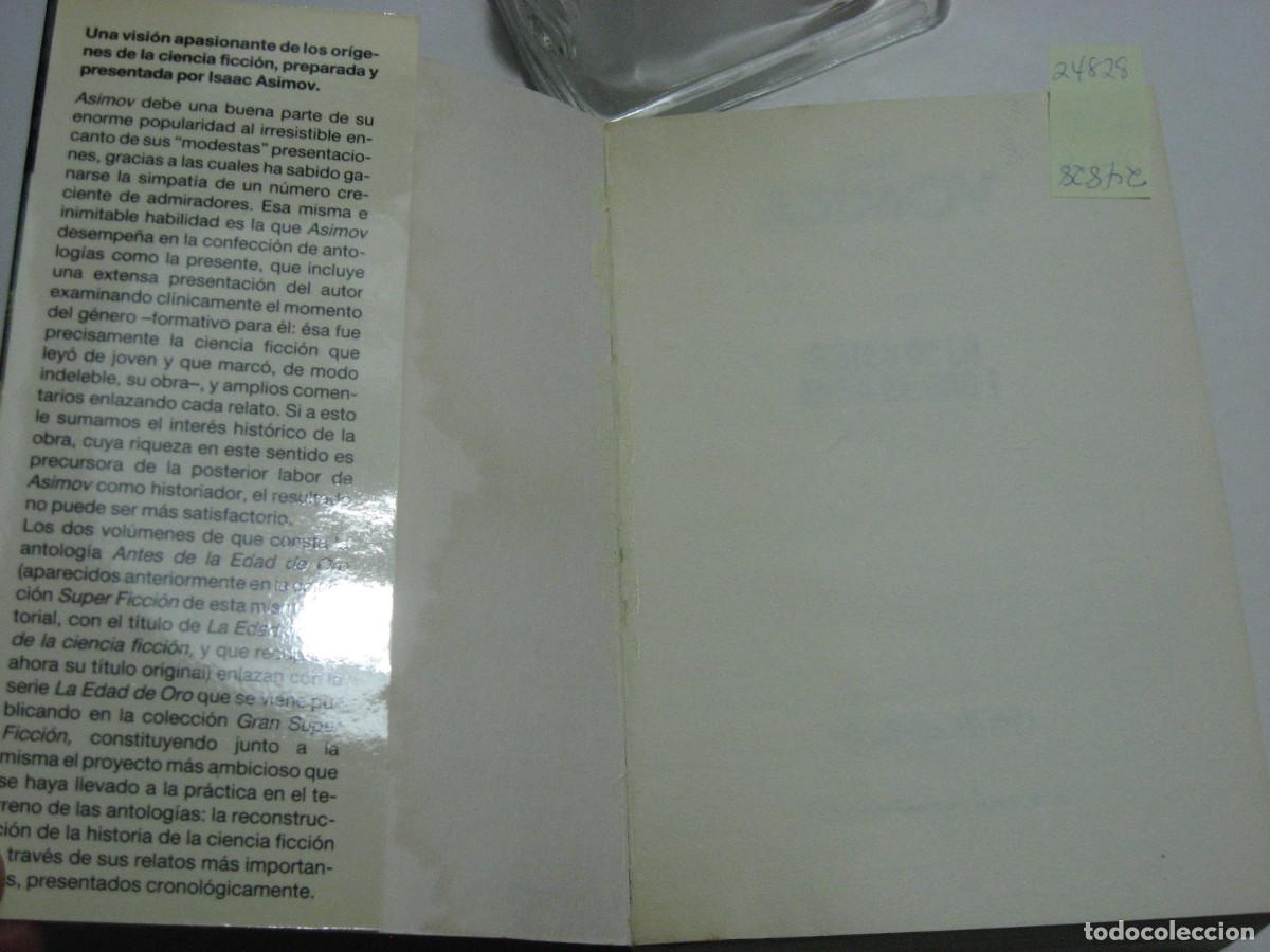 Libros: ANTES DE LA EDAD DE ORO 2 tomos - Isaac Asimov - Foto 3