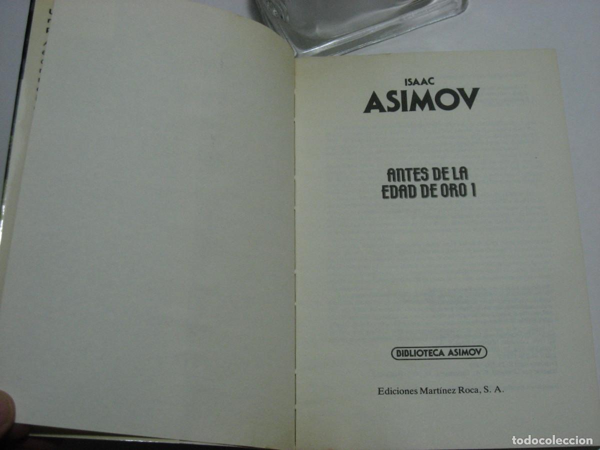 Libros: ANTES DE LA EDAD DE ORO 2 tomos - Isaac Asimov - Foto 5