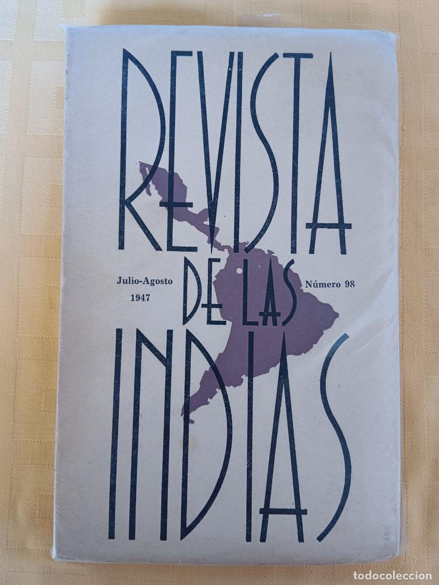 Libros: REVISTA DE LAS INDIAS - N&ordm; 98 - VV.AA.
