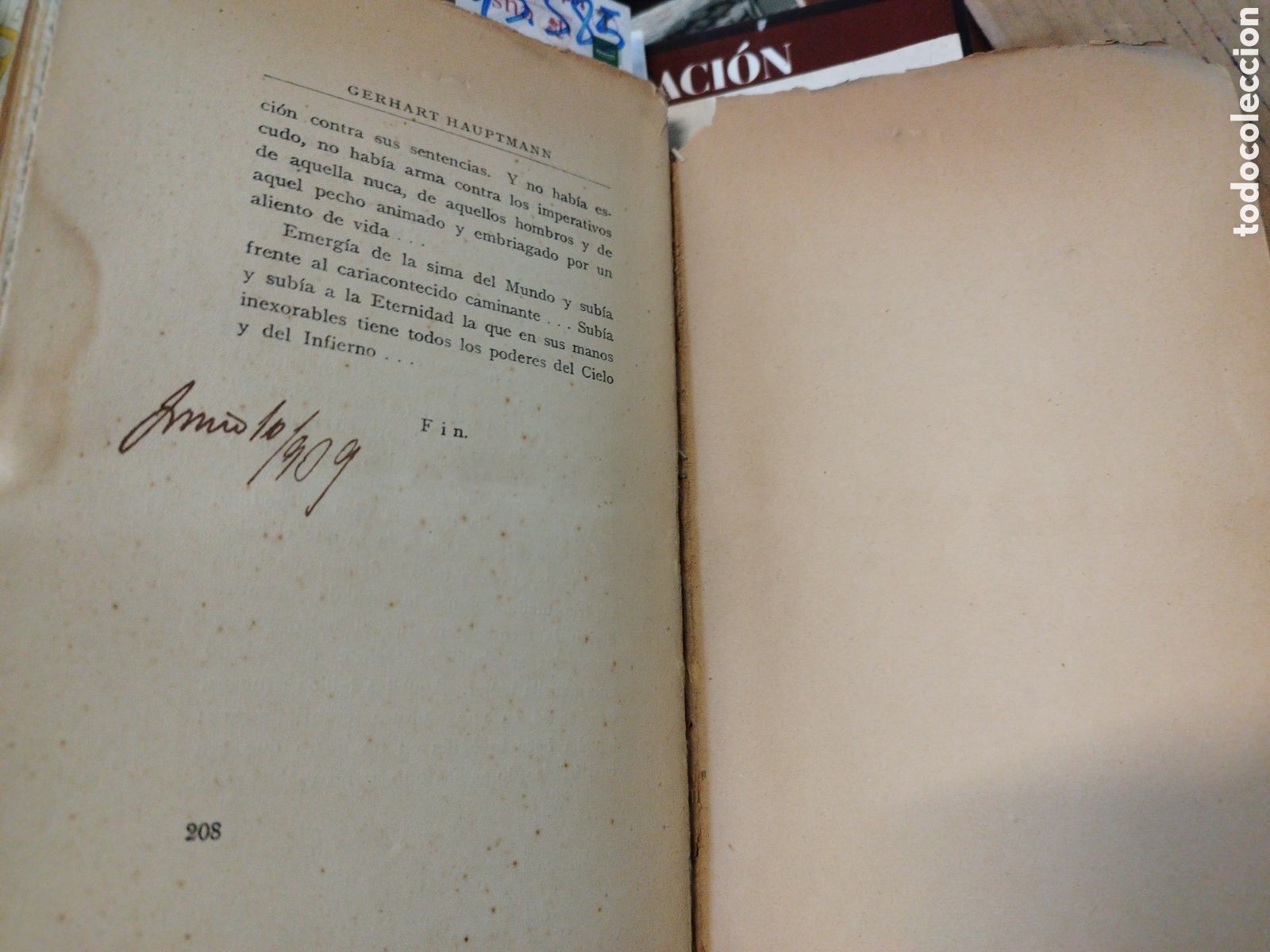 Libros: EL HEREJE DE SOANA - HAUPTMANN,Gerhart - Foto 5