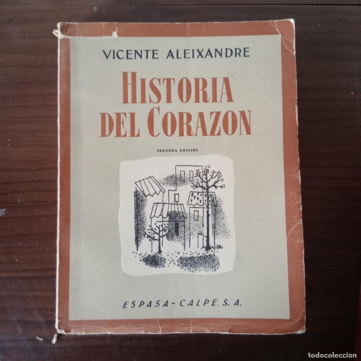 Libros: Historia del coraz&oacute;n - Aleixandre, Vicente - Foto 1