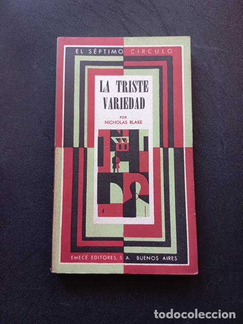 Libros: Nicholas Blake - La triste variedad - Foto 1