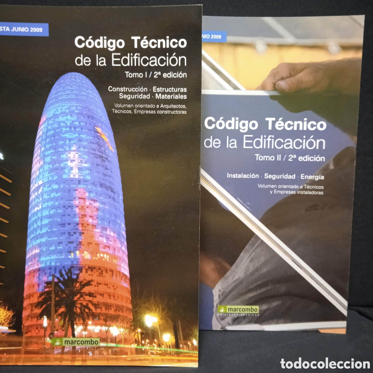 Libros: C&Oacute;DIGO T&Eacute;CNICO DE LA EDIFICACI&Oacute;N (2VOLS) - MARCOMBO 2009 #8304 - Foto 1