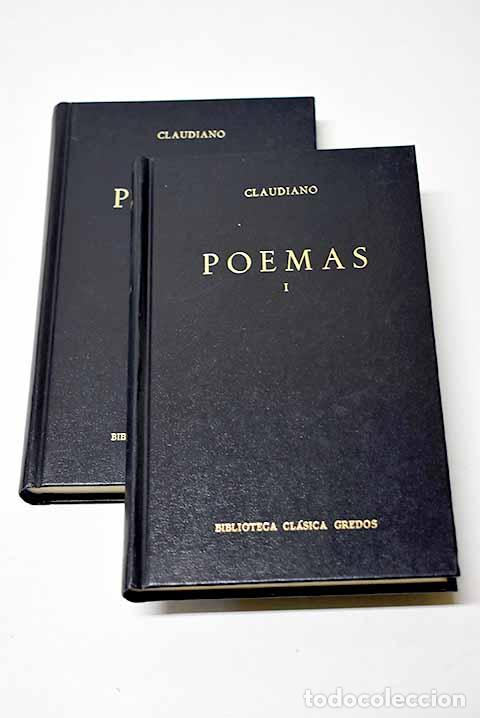 Libros: Poemas.- Claudiano, Claudio - Foto 1
