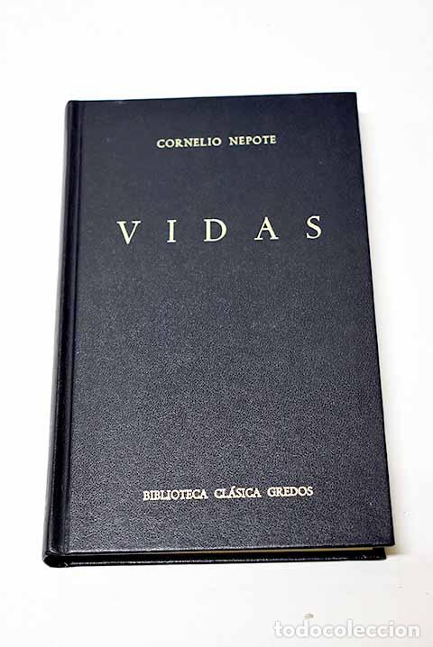 Libros: Vidas.- Nepote, Cornelio - Foto 1