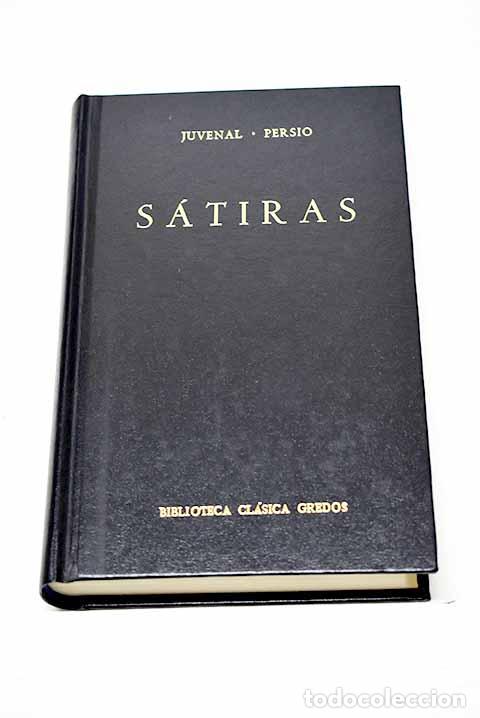 Libros: S&aacute;tiras.- Juvenal, D&eacute;cimo Junio; Persio - Foto 1